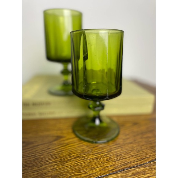 Colony Nouveau Green - Olive Green - 2 Water Glassed - Picture 4 of 7